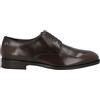 FERRAGAMO - Stringate - Testa di moro