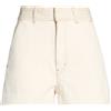 FRAME - Shorts jeans - Panna