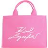 KARL LAGERFELD - Borsa a mano - Fucsia