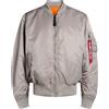 ALPHA INDUSTRIES - Bomber - Argento