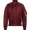 ALPHA INDUSTRIES - Bomber - Bordeaux