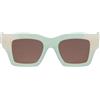 JACQUEMUS - Occhiali da sole - Verde chiaro