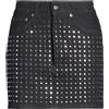 DONDUP - Gonna jeans - Nero