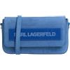 KARL LAGERFELD - Borsa a tracolla - Blu china