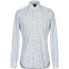 BARBA Napoli - Camicia fantasia - Blu notte