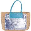 LA CARRIE - Borsa a mano - Azzurro