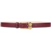 VERSACE - Cintura - Bordeaux