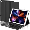 IVEOPPE Tastiera per iPad Pro 12.9 2 Gen 2017/1 Gen 2015, Cover Tastiera Italiano Bluetooth Rimovibile per iPad Pro 12.9 A1584 / A1652/ A1670 / A1671, Nero