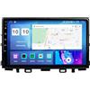 TIKENBST Android 15 Autoradio 9 Touchscreen Stereo Auto Per Kia stonic 2017-2022 Plug-and-play Con Bluetooth Navigatore Gps Collegamento Specchio Comandi Al Volante Wifi 4g Dual Usb,M106