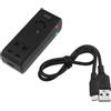 The Lord of the Tools Set Caricabatterie Doppio USB Tipo C Con Cavo Di Ricarica Compatibile con Insta 360 ONE R Compatibile con Insta360 ONE RS