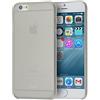 doupi UltraSlim Custodia per iPhone 6 / 6S (4,7 Pollici), Satinato fine Piuma Facile Mat Semi Trasparente Cover, Grigio