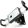 System-S Supporto da parete a soffitto in alluminio, inclinabile 180°, due giunti per tablet da 15 a 30 cm