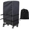Generico Portable TV Cover - Waterproof Outdoor Shield | Protective Case with Sun Resistant Fabric, Compact Storage & Strong Build for Mobile Carts, Camping, Garden, Poolside, RV and Travel