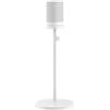 notiela Supporto stabile per altoparlante da pavimento per Sonos Move & Move 2 - Base bianca con clip per cavi, facile da montare, robusto supporto per altoparlanti Sonos Move