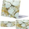 FFBOFFC Custodia Compatibile per MacBook Neo da 13 pollici Modello 2026 (A3404) con chip A18 Pro, Copertina Rigida in Plastica Protettiva e Tastiera Cover, Marmo dorato