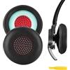 Geekria Cuscinetti auricolari di ricambio per cuffie Plantronics Voyager Focus UC B825/2UC, Voyager 4210/4220/4310UC/4320UC, Blackwire 5200/ C5200/ 5210/ C5210/ C5220/ 7225, Backbeat Sense