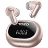 TOZO NC20 Cuffie Bluetooth 5.4 con ANC, Hi-Res LDAC, 6Mic ENC per Chiamate | Traduzione Vocale IA in Tempo Reale, Note Riunione, IPX8 Rilevamento Automatico, Dual Connection, Ricarica Wireless