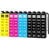 Veson Cartucce per stampante 503XL di ricambio con Epson 503XL 503 XL Multipack, per Expression Home XP-5200 XP-5205, Workforce WF-2960DWF WF-2965DWF WF2960 WF2965 (confezione da 10)