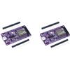 OVNSHVN 2X Modulo Bluetooth WiFi Doppia Banda RTL8720DN Scheda di Sviluppo NICEMCU BW16 Antenna Integrata, Non Saldata