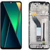 Generic per Xiaomi Redmi 14C 2411DRN47C Display LCD Touch Screen Digitizer per Poco C75 2410FPCC5G Sostituzione (con Telaio)