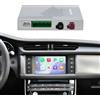 EZoneTronics Kit decoder CarPlay e Android Auto Wireless per Land Rover Jaguar Range Rover Evoque Discovery Sport/5 XE XF F-Type 2016-2019 Adattatore CarPlay Plug &Play con SWC WIFI BT Siri GPS