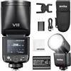 GODOX V1mid-N V1 MID N TTL Flash per Fotocamera Nikon,55Ws Testa Rotonda