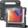 JETech Custodia Bambini per iPad mini 5/4/3/2/1 (7,9 Pollici, 2019/2015/2014/2013/2012) con Pellicola Prottetiva Integrata, Protezione Tablet Cover per Antiurto con Supporto (Nero)