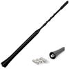 Audioproject A104 - Antenna-per-autoradio 24cm fm compatibile per: Toyota Aygo Opel Corsa Fiat Panda Suzuki Peugeot Cooper adapter universe antenna auto corta accessori