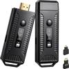 MYPIN Trasmettitore e Ricevitore HDMI Wireless 2-in-1, Estensore HDMI Wireless con Schermo LED Integrato, Doppia Banda 5.8G + 2.4G, Plug&Play, Portata fino a 60 Metri, Ingresso 4K e Uscita 1080P