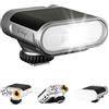 VILTROX Z1+ - Mini flash per fotocamera, GN12, 6500 K, con 7 livelli, controllo ottico S1/S2, softbox rimovibile, compatibile con fotocamere Canon, Fuji, Nikon, Panasonic, Olympus