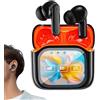 Generic NE20, traduttore di auricolari wireless NE20, traduzione in 140 lingue, display LED in tempo reale, auricolari 5.4, auricolari wireless IPX6 resistenti all'acqua per allenamento, viaggi