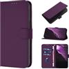 CASEONJAN Cover per OPPO Reno14 5G / Reno 14F 5G / Reno 14 FS, Custodia a Portafoglio Cover a Libro in Pelle PU [Slot per Schede], Flip Caso Antiurto Case per OPPO Reno 14 / F 5G / FS 4G/5G (Viola)