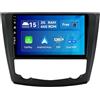 BXLIYER SXAUTO Android 15 Autoradio Per Renault Kadjar (2015-2019) GPS Navigation - Senza fili Carplay Android Auto - Telecamera - DAB Volante Split-Screen Dual-Band WIFI DSP Bluetooth5.0-2 Din 9 Pollici