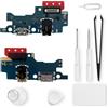 Eonpam Dock ricambi per Samsung Galaxy M21/M31 Connettore di Ricarica Porta Caricatore Port Microfono Audio Jack + Kit di Riparazione Sostituzione