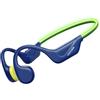DOOGEEEco Bone Beat Run Ray Cuffie a Conduzione Ossea,10 Ore Cuffie Sport con LED Sicurezza, IP66 Impermeabili, Bluetooth 6.0, Cinturino Regolabile per Corsa, Sport Running, Ciclismo, Fitness - BLU