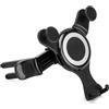 TMZELOA Supporto Telefono Auto Gravità - Supporto Smartphone per Bocchetta d'Aria, Rotazione 360°, Silicone Antiscivolo, Installazione Facile, Compatibile con Mercedes C Classe Smart 453 Fortwo e Audi