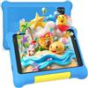 MUISOO Tablet Bambini Tablet Tablet Tablet 7 Pollici Bambini 8GB RAM + 64GB ROM 128GB Expand, Controllo Bambini Software Preinstallato Doppia Camera (Blu)
