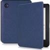 Caweet Custodia per Kobo Clara Colour/Kobo Clara BW 6 pollici 2024 Release, ultra leggera in pelle PU con accensione e spegnimento automatico, blu
