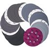 Hossom 60 Pezzi 125mm Dischi abrasivi a Secco e Bagnati 8 fori Carta Vetrata 10x 320 600 800 1200 1500 2000 Grana Carta Abrasiva per Levigatrice Orbitale Ideale per Levigatura, Lucidatura, Spolveratura
