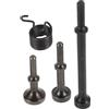 DOITOOL Set di Punte per Martello Scalpello Pneumatico Bit di Levigatura e Rivetti ad Aria Compressa Utensili Leggeri e Resistenti per Lavori di Foratura e Scalpellatura Professionale