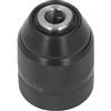 HUSHUI Mandrino Autoserrante Senza Chiavetta 3/8-24UNF Design Ergonomico per Varie Punte da Trapano Lega di Alluminio di Dimensioni 0,8-10mm