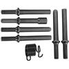 HAMPPLIES Accessori Rivettatrice Pneumatica Scalpello Pneumatico Bulloneria Kit Di Utensili Scalpello Pneumatico Martello