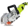 Generic Scanalatrice elettrica da parete 4000 W con 5 lame per sega, 6000 giri/min, profondità e larghezza regolabili per un taglio efficiente della parete