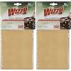 Arexons Wizzy, Finta Pelle, Panno Sintetico Per Lavare E Pulire L'Auto, Asciuga Senza Lasciare Tracce E Aloni, Ideale Su Qualsiasi Superficie, Potere Assorbente, Non Secca (Confezione da 2)