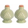 Villa d'Este Home Tivoli 1996 Pumo Mini oliera 120 ml in Ceramica, Tappo in Sughero, Cedro Pedro, Tinte Uniche (Confezione da 2)