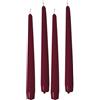 Cereria Di Giorgio 10 Candele Coniche Rosso Scuro 25x2,2 cm 7 Ore (Confezione da 2)