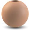 Cooee Design Cooee - Vaso di design a sfera in ceramica, 8 cm, colore caffè latte