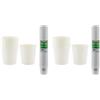 DOHE Horeca - Bicchieri Monouso Bianchi 120 ml (50 pz) - Per Portare Bevande Fredde/Calde, Bicchieri Riciclabili in Cartone per Acqua, Caffè, Tè o Infusi, Eventi, Compleanni, Feste, Ristoranti