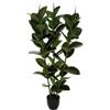 ATMOSPHERA CREATEUR D'INTERIEUR - Ficus robusta artificiale h120 cm verde