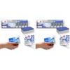YORK Bacteria Stop Set da 10 Spugne da Cucina Antibatteriche con Microparticelle di Zinco Spugna Lavapiatti Super Assorbente Antigraffio per Piatti Pentole e Superfici Delicate Igiene Casa Azzurro